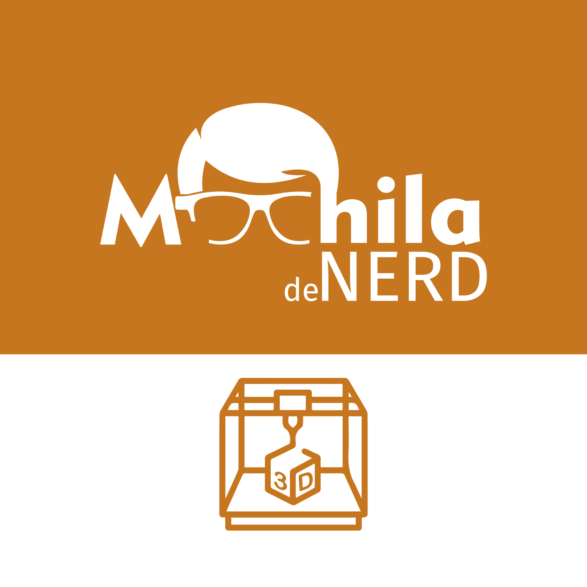 Mochila de Nerd 3D